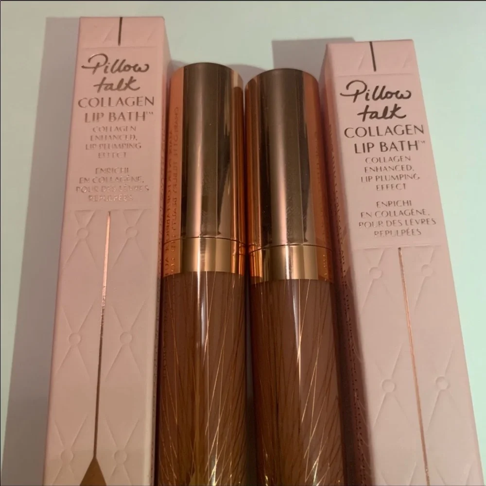 2 x Charlotte tilbury collagen lip bath